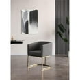 thumbnail image 2 of Modrest Yukon Upholstered Modern Fabric Dining Chair in Dark Gray, 2 of 5
