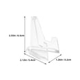 thumbnail image 2 of OULII 20Pcs Transparent Plastic Coin Display Stand for Collectible Storage Desktop Rack with Stable Portable Design, 2 of 8