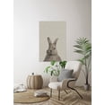 thumbnail image 6 of Chubby Hare II Painting Print on Wrapped Canvas, 6 of 7