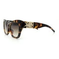 thumbnail image 6 of Womens Oversized Cat Eye Designer Fashion Luxury Sunglasses Tortoise - Brown, 6 of 8