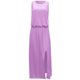 thumbnail image 4 of Elegante vestido de apertura de tenedor sólido de cuello redondo sin mangas casual de verano sexy para mujer OAVQHLG3B Store  lin121212, 4 of 5