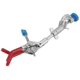 thumbnail image 2 of Abrazadera de laboratorio - Matraz giratorio triple ajustable Abrazadera de laboratorio Tubo de ensayo Condensador Soporte para vaso de precipitados Erlenmeyer Accesorios de laboratorio, 2 of 8
