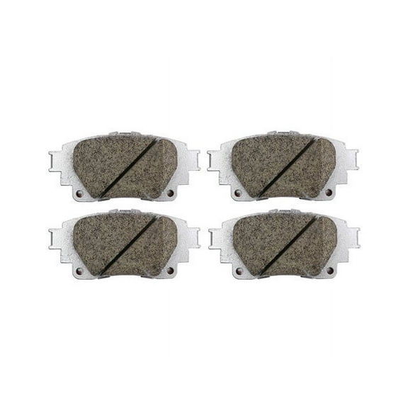 Rear Brake Pad Set - Compatible with 2019 - 2022 Toyota Corolla 2020 2021