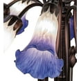 thumbnail image 3 of Meyda Tiffany 261736 Blue/White Tiffany 12 Light 24" Wide Chandelier - MultiColor, 3 of 5