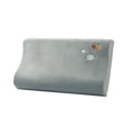thumbnail image 2 of Sokhug Pillowcase - Zipper Closure Silk Feel for Hair and Skin, 20x12 Inch, Gray, 2 of 9