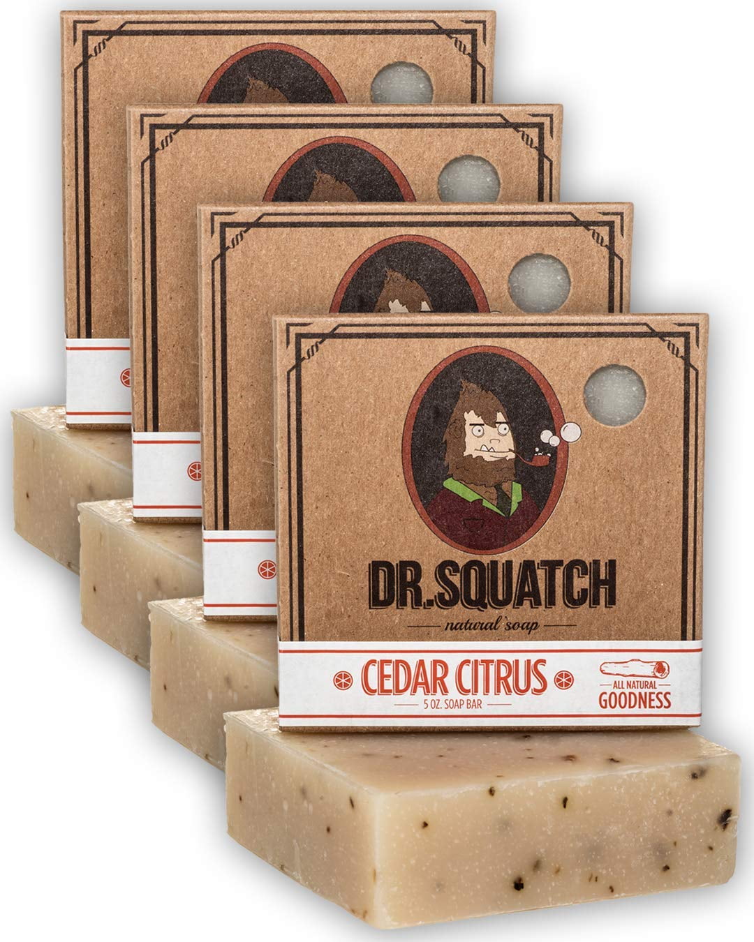 Dr. Squatch The Soap Star Wars Soap Collection - Men's Natural - 4 Bar Soap  Bundle for Men