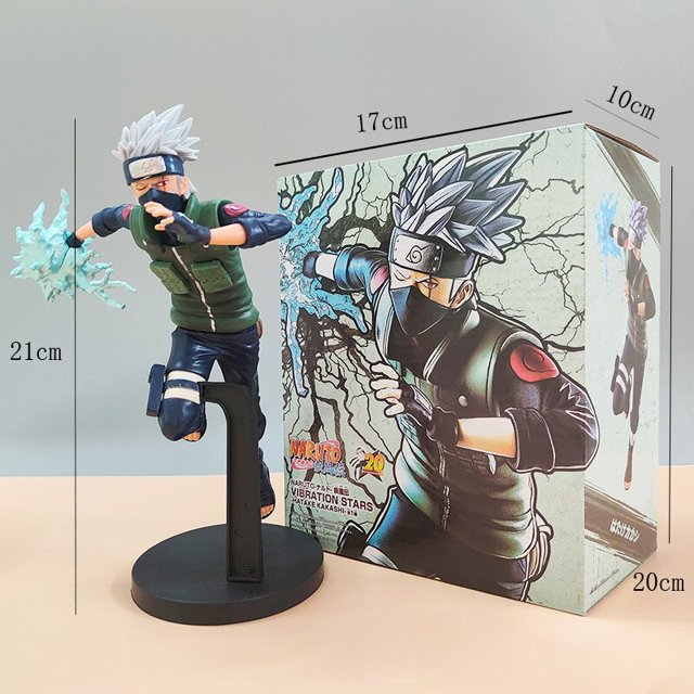 Figuras de acción de Naruto para niños, juguetes de Anime de 17cm, Hatake Kakashi, modelo de PVC, regalo Fivean Figuras de anime