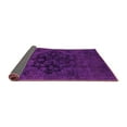 thumbnail image 2 of Ahgly Company Indoor Round Abstract Pink Modern Area Rugs, 8' Round, 2 of 4