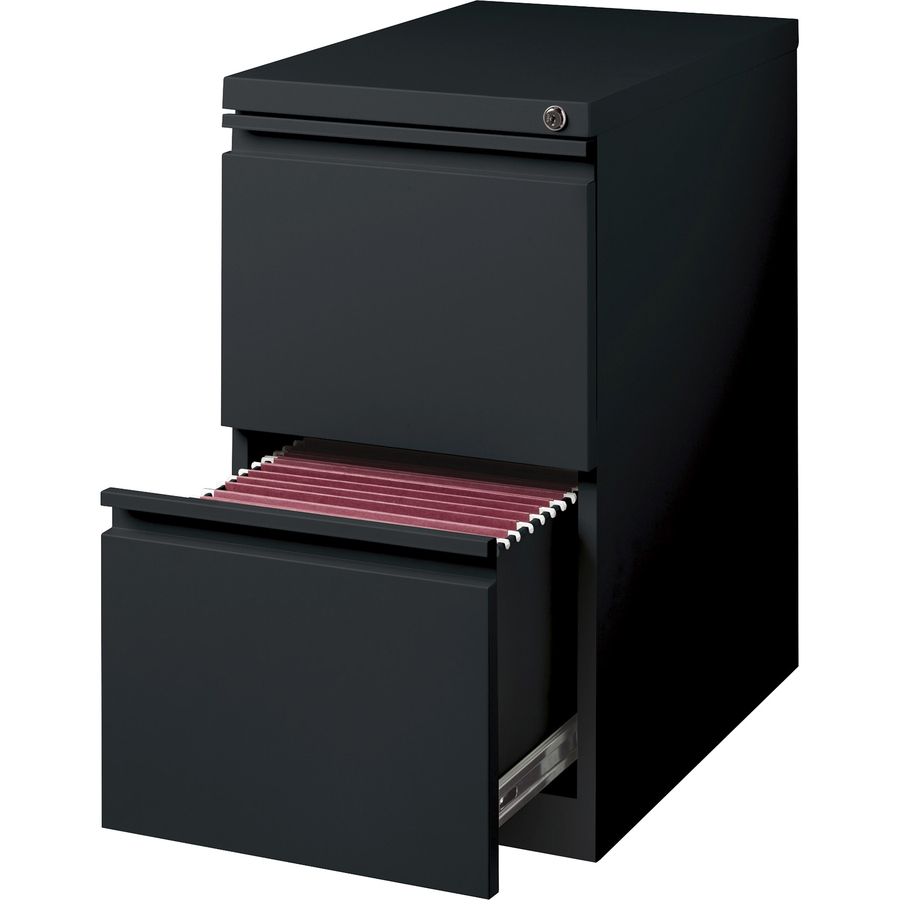 Lorell Mobile File Pedestal Steel, 15 inch x 20 inch x 27.8 inch, Black