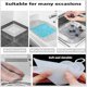 thumbnail image 2 of Silicone Drain Stoppers Anti-Odor, Sewer Deodorizer Cover 2 Pack, Waterproof Seal for Kitchen, Bath and Laundry, Effective and Reusable, 12*12cm, 2 of 4