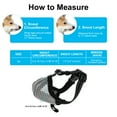 thumbnail image 3 of Unique Bargains Dog Muzzle Muzzle for Small Dog Breathable Soft Muzzle Reflective Adjustable Basket Muzzle with Air Mesh X-Small Grey, 3 of 7