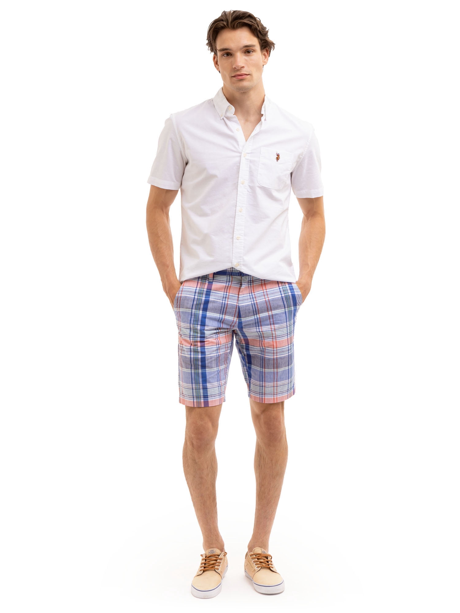 U.S. Polo Assn. Men's Hartford Flat Front Shorts