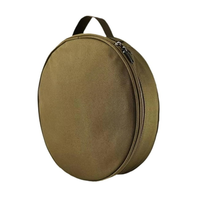 Bolsa para cables de vehículos eléctricos, multiusos, práctica, de tela Oxford, impermeable, para cables de alimentación, herramientas automotrices y Caqui