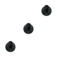 thumbnail image 1 of Vogacara Modelo de oreja de simulación de silicona negra para exhibición de joyas Asmr Sleep Helping Right Ear Black Type1 NO1, 1 of 6