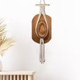 thumbnail image 3 of LCXmlly Easy To Hats Hat Hanger Easy Installation Elegant Bohemian Style Handwoven Rope Hat Hanging Rack for Home Room, 3 of 8