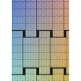 thumbnail image 1 of Ahgly Company Indoor Rectangle Patterned Carbon Gray Novelty Area Rugs, 2' x 5', 1 of 6