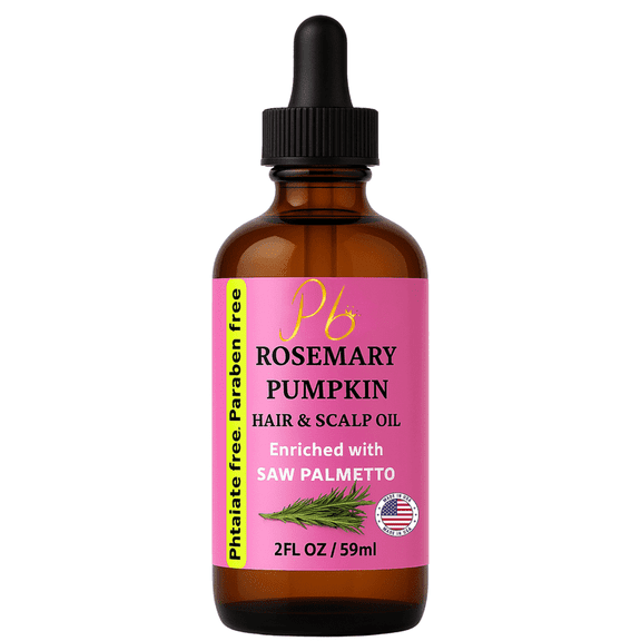 Pomberries Rosemary, Pumpkin Seed, Peppermint, Saw Palmetto Hair Oil