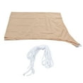thumbnail image 4 of Sun Shade 2x3m Quadrangle Beige Wear Resistant Durable Polyester Waterproof Widely Used Portable Lightweight Shade Sail, 4 of 5