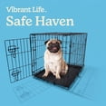 thumbnail image 5 of Vibrant Life 24 in Foldable Metal Dog Training Crate with Divider Panel and Leak-Proof Tray, 5 of 10