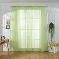 thumbnail image 2 of Festive Snowflake Voile Window Curtain for with Sheer Drape Panel, 2 of 6
