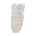 thumbnail image 2 of Guantes de apicultura, accesorios para apicultor, 1 par, profesionales, de lona, ​​para hombre y mujer, prácticos guantes de apicultor con mangas, 2 of 8