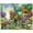 090_Multicolor, variant on Hxoliqit,,5 Piece Picture Flower Vase Canvas Art Print Oil Painting Living Room Paintings