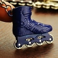 thumbnail image 3 of Ludlz Mini Roller Skates Charm Pendant Car Keychain Key Ring Holder Bag Ornament Gift, 3 of 8