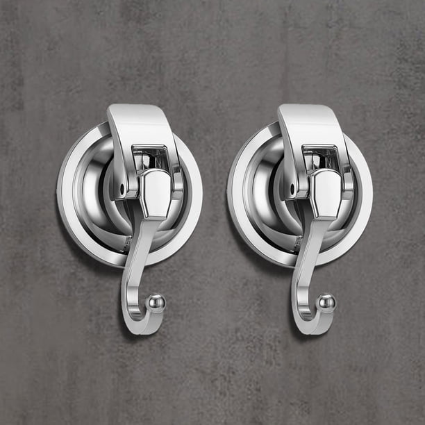 Perchas de succión reutilizables sin rastro, 2 uds., extraíbles para cocina de baño