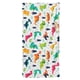thumbnail image 4 of Toalla de Playa Extragrande con Estampado de Dinosaurios | Terciopelo de Doble Cara de Fibra Fina | Toalla de Baño Suave, Absorbente y de Secado Rápido | Toalla de Piscina Ligera y Plegable para Viaj, 4 of 5