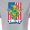 thumbnail image 3 of Teenage Mutant Ninja Turtles - USA Raphael - Juniors Cropped Tee, 3 of 5