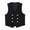 Black, variant on WUXIAN Child Boys 4 Button Double Formal Suit Vest Sleeveless Coats Versatile Streetwear
