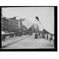 thumbnail image 2 of Historic Framed Print, [Woodward Avenue, south from Park Street, Detroit, Mich.], 17-7/8" x 21-7/8", 2 of 9