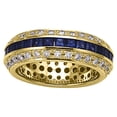 thumbnail image 2 of Karina B� Genuine Sapphire Eternity Band, 2 of 9