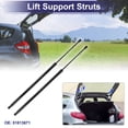 thumbnail image 2 of Unique Bargains 2 Pcs Rear Hatch Lift Support Struts Gas Spring No.51813671 for Fiat DOBLO Box Body / Estate 2010 Black, 2 of 7