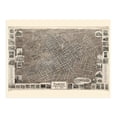 thumbnail image 6 of HISTORIX 1899 Plainfield & North Plainfield New Jersey Vintage Map Poster Wall Art Print, 18 x 24 Inch, 6 of 8