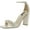 Ivory, variant on Nine West Womens Mindful 3 Dressy Ankle Strap Heels