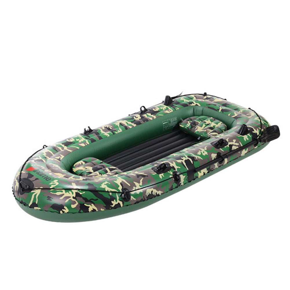 Bateau Gonflable PVC Avec Rames - 183cm - Pour Famille, Pêche Ou Loisirs
