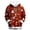 Red, variant on Women Christmas Hoodie with 2025 Long Sleeve Lined Graphic Hooded Sweatshirt with Pockets Pullover Top