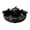 Black, variant on EverydayNest Halloween Candy Bowl,Pumpkin Serving Tray for Snacks and Cookies,14cm Decorative Storage Dish for Kitchen Table,Party Decor and Countertop Display