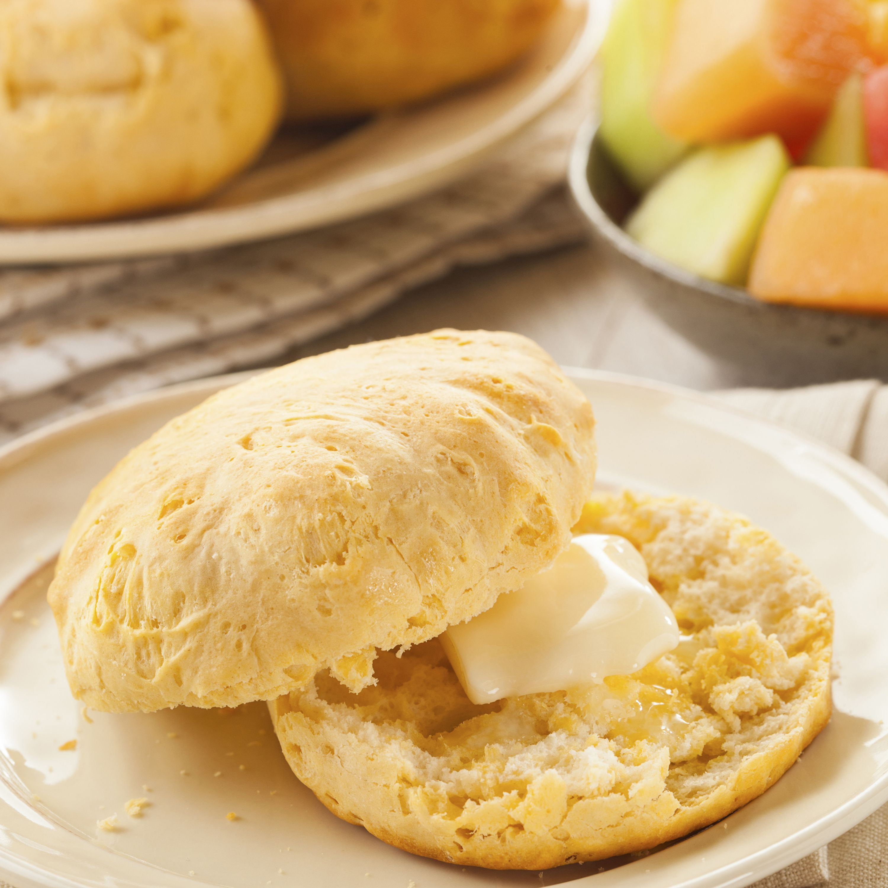 Augason Farms Buttermilk Biscuit Mix Can Emergency Food Supply, 29 Servings, 10 Year Shelf Life - Biscuit Mix Just Add Water and Baking Powder