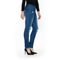 thumbnail image 2 of Bluberry Women's Slim Leg Victoria Medium Wash Indigo Denim Size 20W, 2 of 3