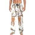 thumbnail image 2 of FREEAMG Sloth Cotton Pajama Pant for Men, Super Soft Lightweight Lounge Pajama Bottoms Drawstring Sleepwear Pant with 2 Pockets, 2 of 7