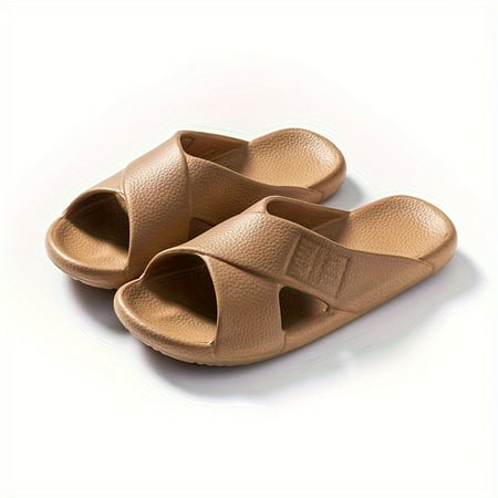 

Ultra Comfortable EVA Sliding Sandals - Open-Toe Breathable Soft Insole Durable Outsole - Perfect for Casual Outdoor Beach Wear in Spring and Summer