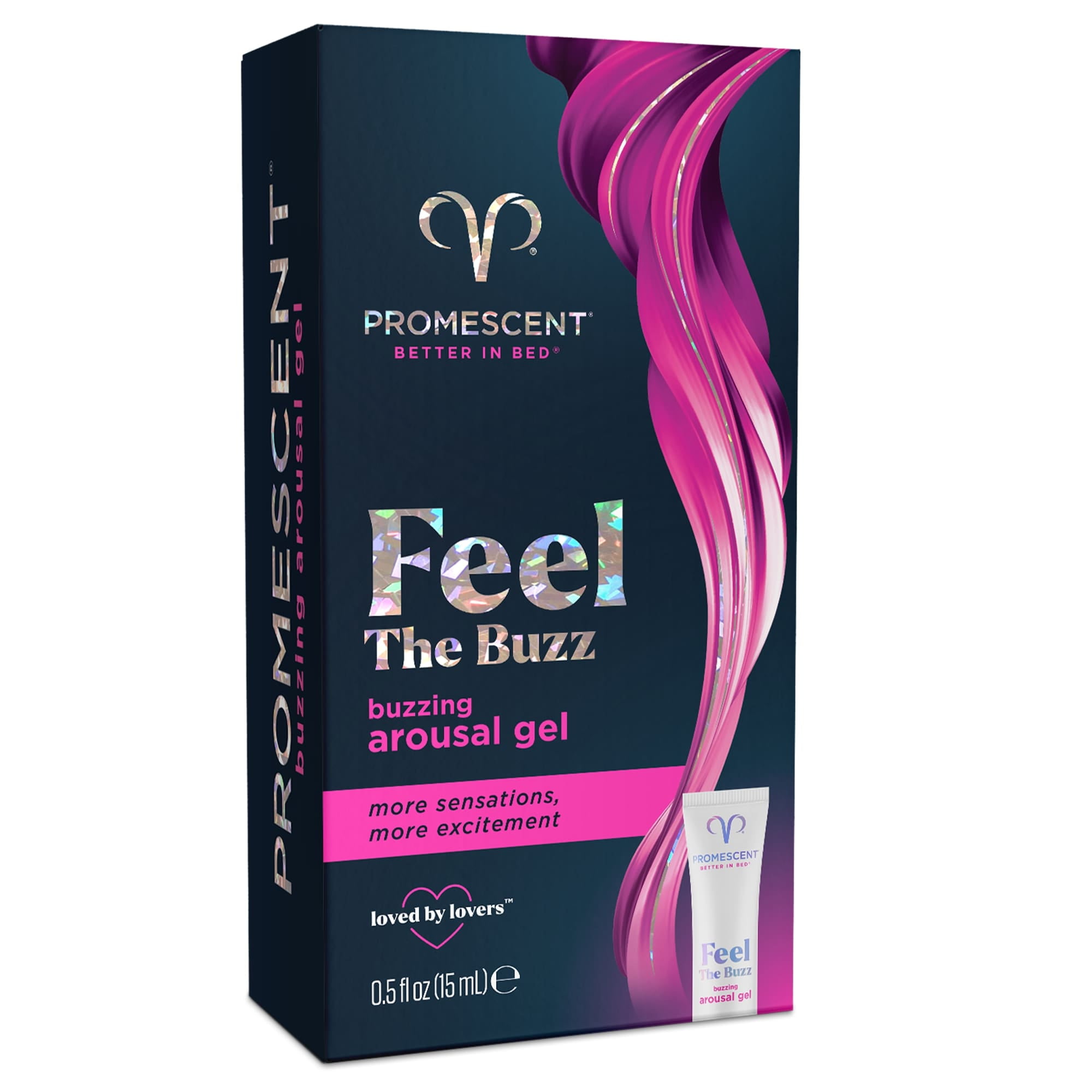 Promescent Buzzing Arousal Gel for Women, Intimate Clitoral Sexual Enhancers 5oz