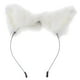 thumbnail image 2 of Diadema con orejas para mujer, niña o cosplay Blanco, 2 of 6
