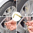 thumbnail image 4 of Extensión de válvula de neumático, extensores flexibles de vástago de válvula con adaptador de extensión de válvula de neumático de latón de 90 grados compatible con coches, camiones, motocicleta, 4 of 5