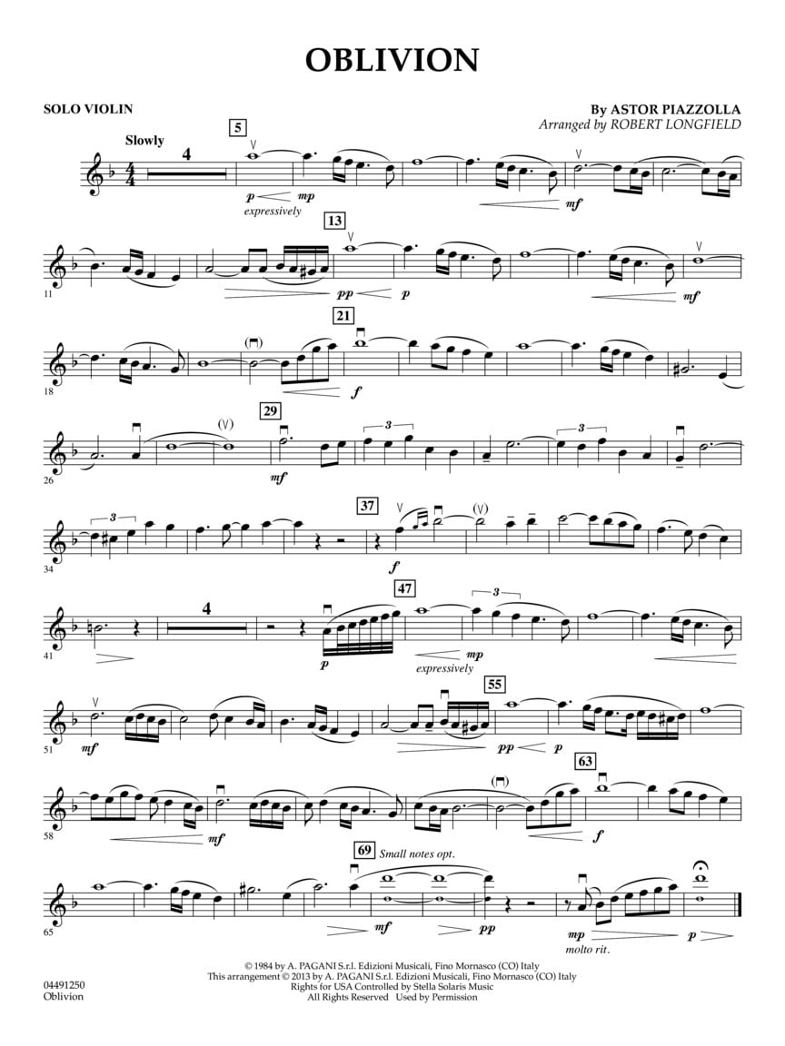 Hal Leonard Oblivion Pop Specials for Strings Series Arranged by Robert Longfield