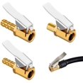 thumbnail image 1 of Adaptador de válvula para inflador de neumáticos de coche, 3 piezas, de latón, con clip para inflar neumáticos de coche o camión, 3 tamaños (6 mm, 8 mm, roscado), 1 of 5