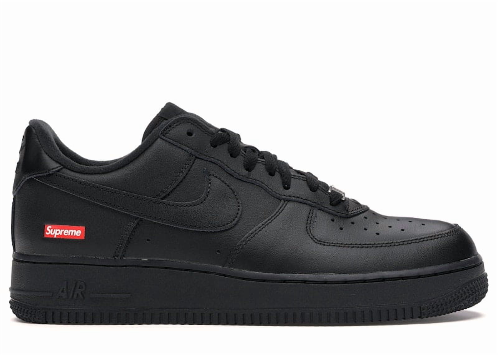 Supreme X Air Force 1 Low 'Box Logo - Black' - Cu9225-001 - Size 6