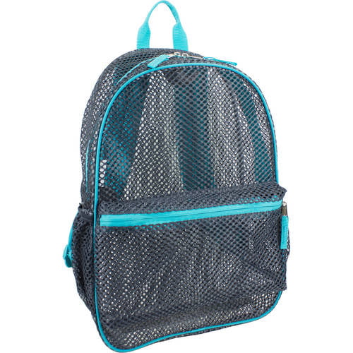Mesh Backpack with Padded Adjustable Straps - Walmart.com